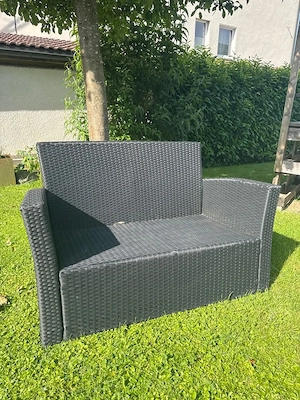 Garten Rattancouch 