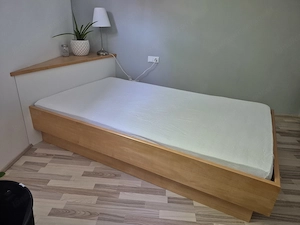 Tischler-Jugendbett zu verkaufen Bild 2