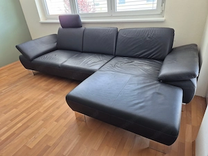 Echtleder Couch Bild 2