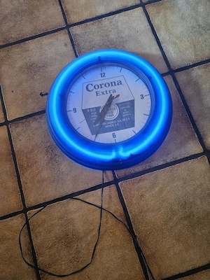 Uhr Deko Corona extra