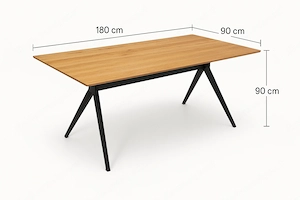 Esstisch Eiche massiv Bild 5