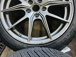Brock B40 20 Zoll Ferric Grey Matt Porsche Panamera 971 Michelin Bild 8