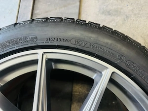 Brock B40 20 Zoll Ferric Grey Matt Porsche Panamera 971 Michelin Bild 6