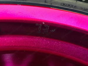Japan Racing JR21 Blood Red 19 Zoll 5x120 BMW F-Serie Neuwertig mit Hankook Reifen Bild 5