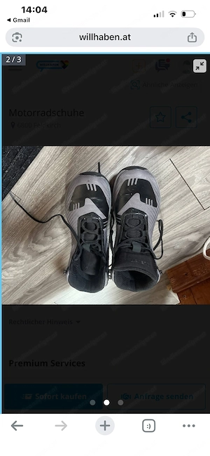 Motorradschuhe Damen  Bild 3
