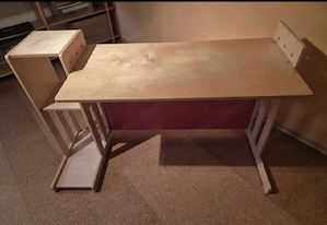 Jako Schreibtisch Holz Bild 3