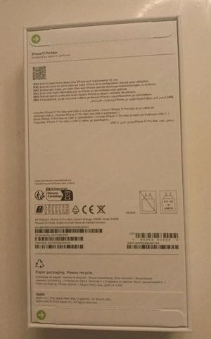 iPhone 17 pro max 256GB  Bild 2