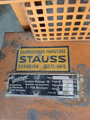 hubwagen mit Batterie  Bild 4