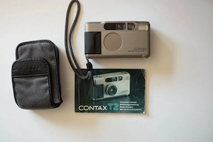 Contax t2 + Carl Zeiss Sonnar 38 2.8T Bild 2