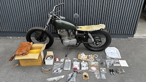 Yamaha SR 500 (Baujahr 1980)   Restaurationsprojekt   viele Neuteile