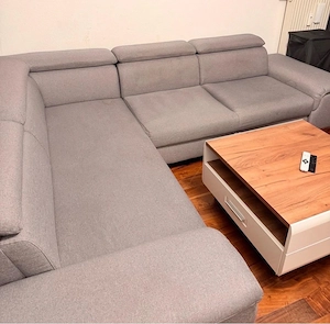 Couch in grau Bild 3