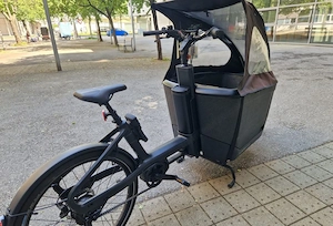 Tenways Cargo ONE Lastenrad Cargo Bike Kinder Lastenfahrrad E Bild 3