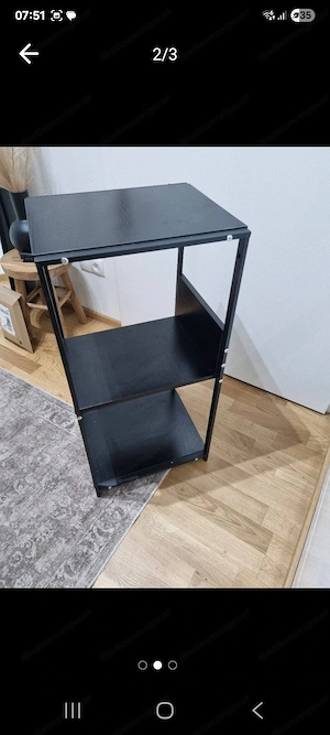 Regal schwarz Bild 2