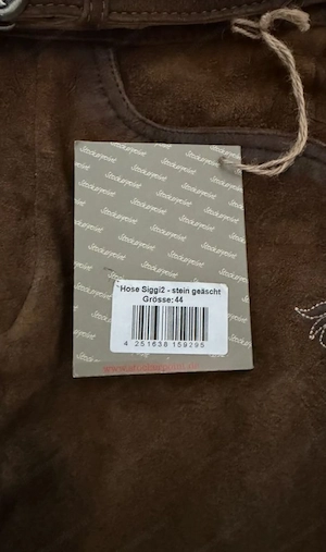  Lederhose Kniebund Bild 2