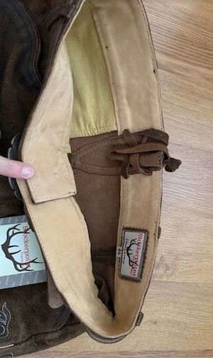  Lederhose Kniebund Bild 4
