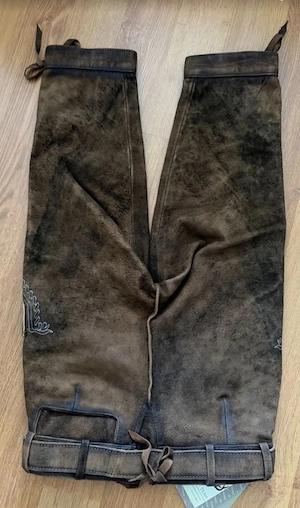  Lederhose Kniebund Bild 5
