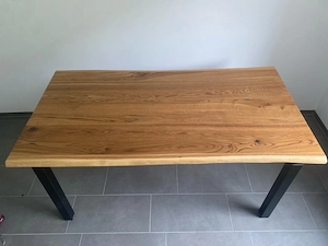 Schreibtisch 1,5m x 0,8m Massivholz Bild 2