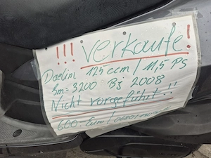 125 ccm Roller Bild 4