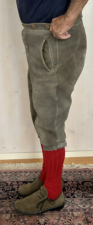 Hirschleder-Kniebundhose  Bild 2