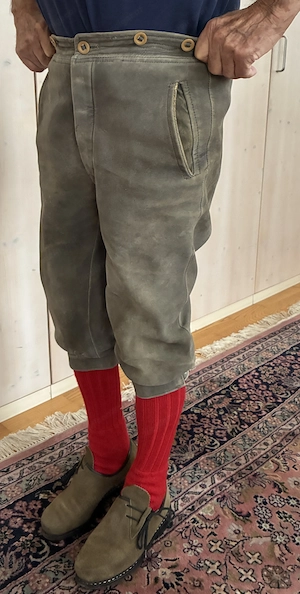 Hirschleder-Kniebundhose  Bild 3