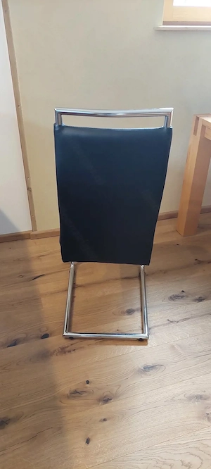 Sessel 3 Stück schwarz Bild 2