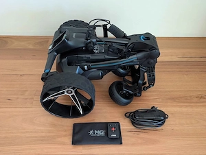 Nagelneuer MGI Navigator Ai GPS+ Remote Golfwagen mit Zubehör Bild 3