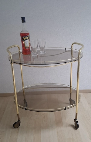 Art Deco Servierwagen Bild 3