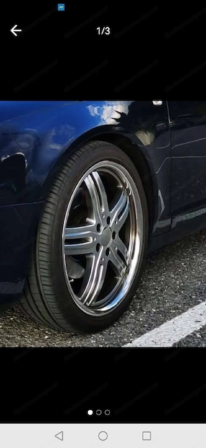 Komplett Räder sprich Reifen und Alufelgen Audi A6 Bild 3