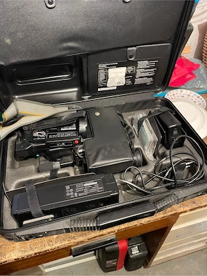 Retro Panasonic Videokamera Bild 5