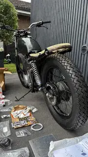 Yamaha SR 500 (Baujahr 1980)   Restaurationsprojekt   viele Neuteile Bild 3