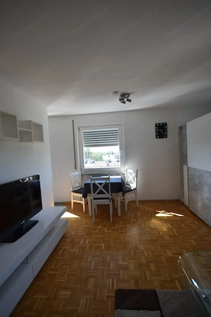 Große helle 1 bzw. 1,5 Zimmer-Wohnung zu vermieten von privat komplett möbliert in Bregenz Bodensee Bild 7