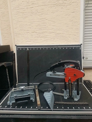 Mafell LS 103Ec Kettenstemmer + SG 230 + FG 150 + Zubehör TOP Bild 2