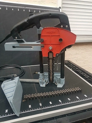 Mafell LS 103Ec Kettenstemmer + SG 230 + FG 150 + Zubehör TOP Bild 3