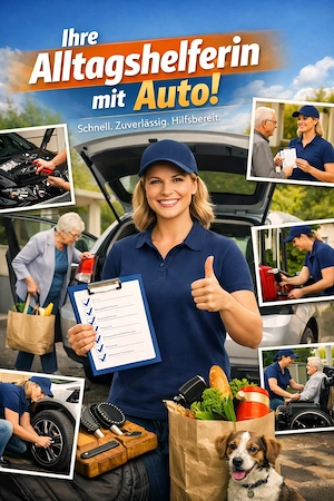 Alltagshilfe & Begleitung (professionell, seniorenfreundlich, allgemein)