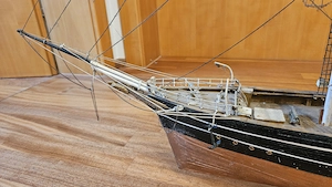Modell der Cutty Sark aus Holz Bild 2