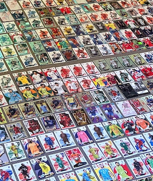 Privat organisierte Panini-Karten-Tauschbörse Bild 3