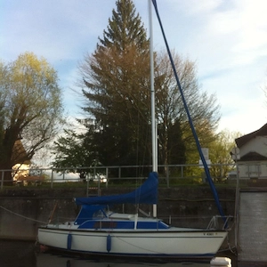 Segelboot Dufour 1800 mit Hänger Bild 2