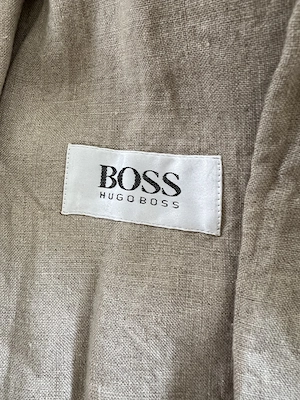 Vintage Hugo Boss Leinenmantel Bild 5