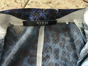 Chiffonbluse Marke Guess  Bild 5