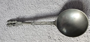 Zinnlöffel Antiquität Bild 2