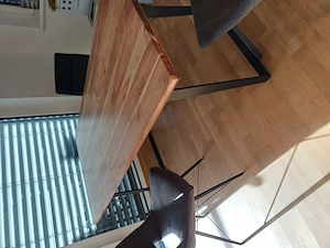 Hochwertiger Esstisch Akazie, massiv 175 76 90 cm