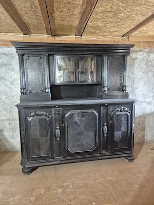 Rustikaler Wohnzimmerschrank + Anrichte