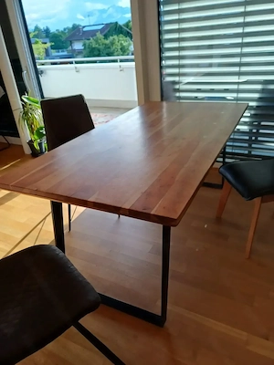 Schöner Esstisch Akazie, massiv L174 B90 H76 Bild 2