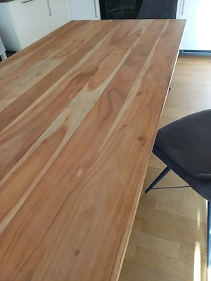 Schöner Esstisch Akazie, massiv L174 B90 H76 Bild 5