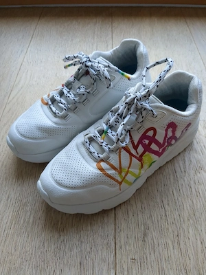 Turnschuhe Sneaker Skechers Größe 34 Mädchen 