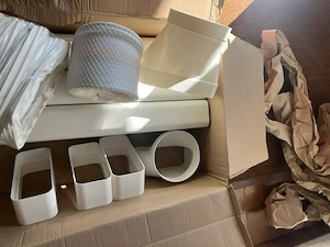 Dunstabzug Lüftungskanal-Zubehör Komplettpaket | Neuwertig | Rund- & Flachkanal | NP 650   Bild 3