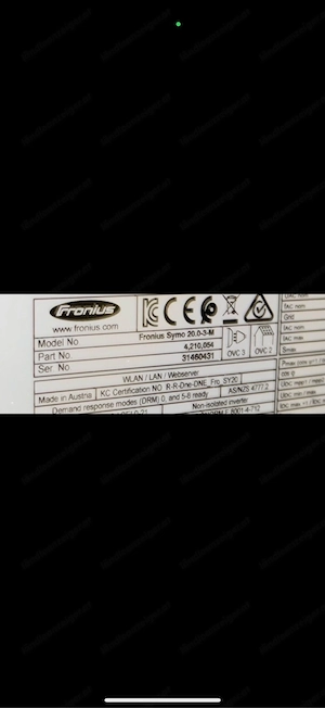 Fronius Symo 20.0-3-M | 20 kW 3-Phasen Wechselrichter | Premium PV Technik Bild 2