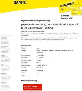 Jeep Grand Cherokee 3,0 V6 Trailhawk Automatik   Allrad Bild 3