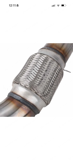  M57 Downpipe Edelstahl Bild 5