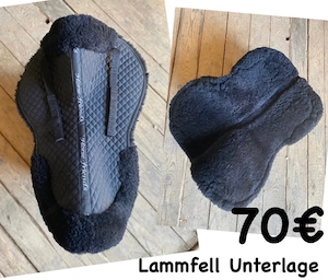 Lammfellunterlage